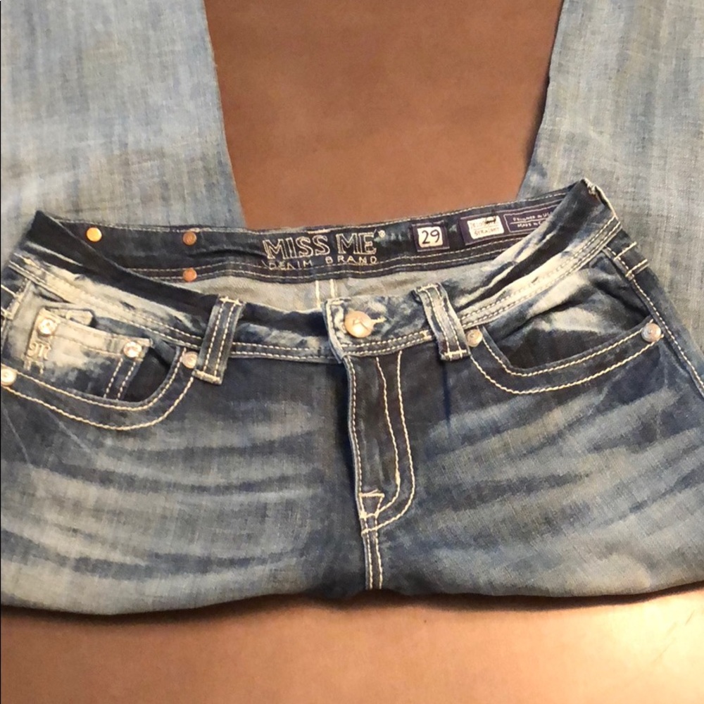 Miss Me straight leg jeans